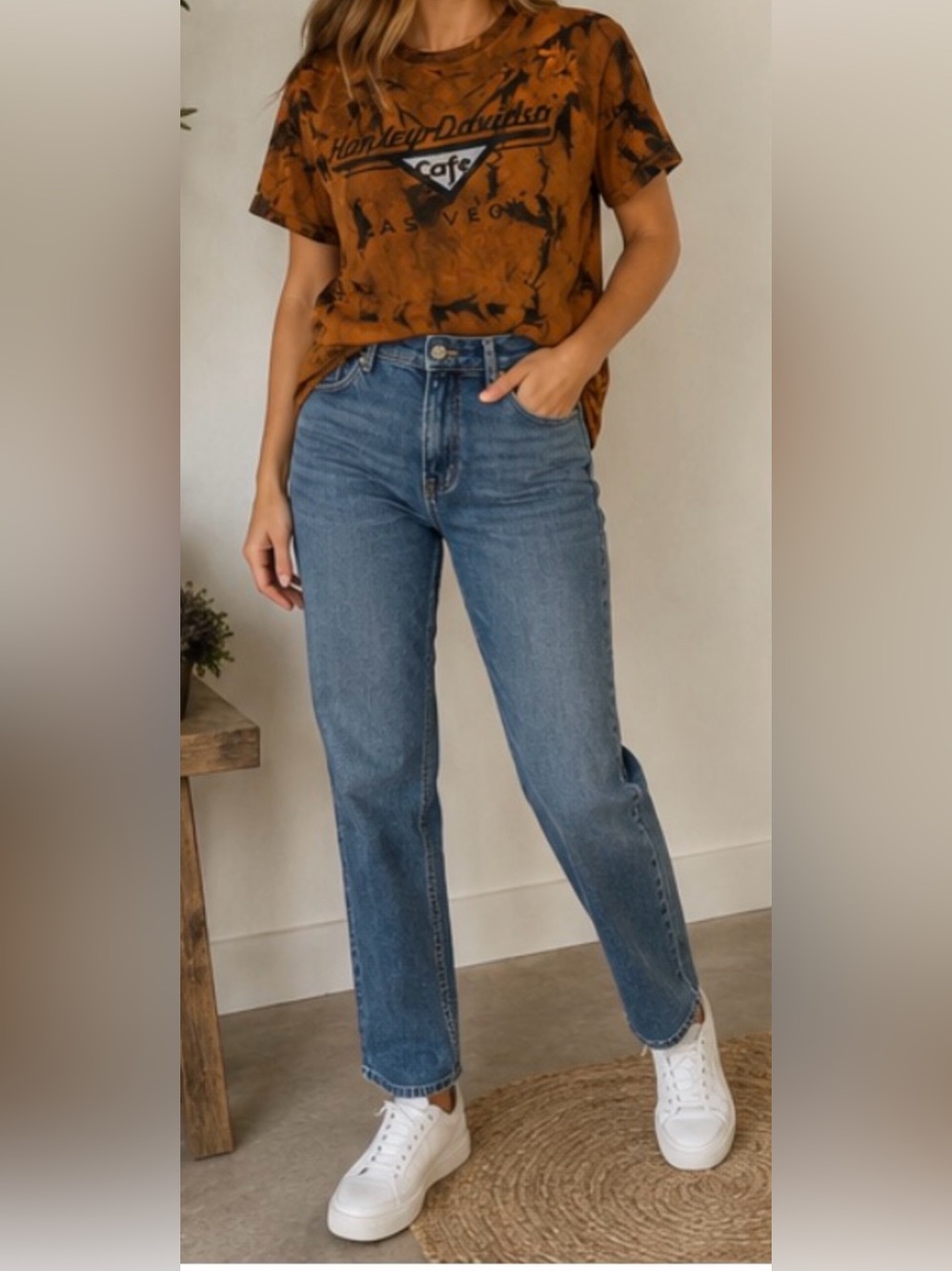Harley-Davidson Cafe Las Vegas Tie-Dye Graphic Tee